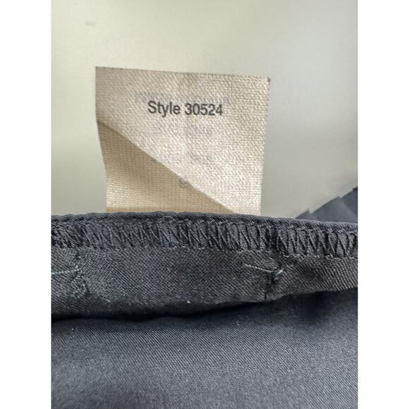 J.Crew Womens 100% Silk Top 6 Black Ruffle Bow Sleeveless Old Money Classic Prep - Picture 8 of 13